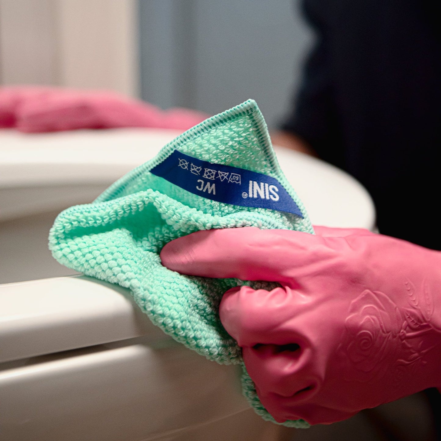 Mikrofiberduk för toalett