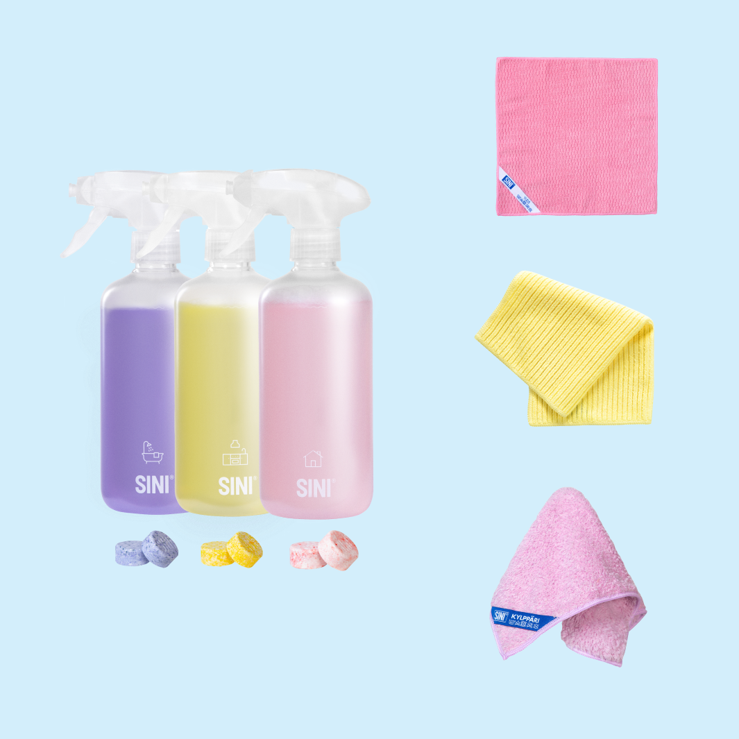 E-Cloth Microfiber Shower Cleaning Kit 2 Cloth Set