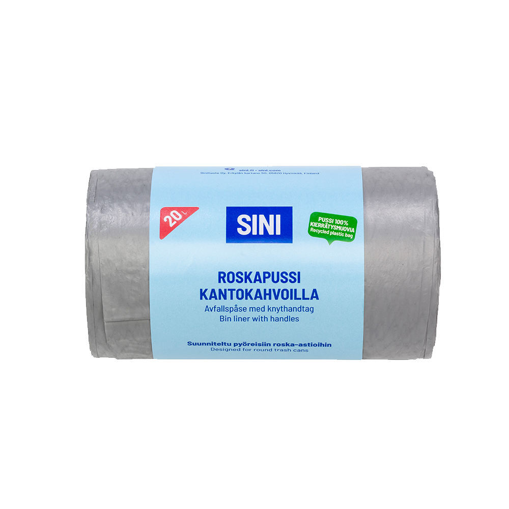 Bin liner with Handles 20 l