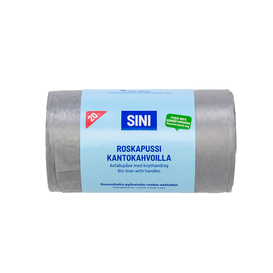 Bin liner with Handles 20 l
