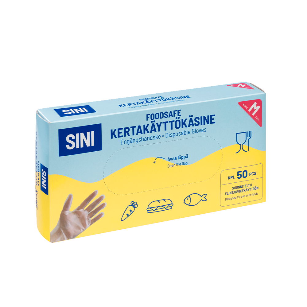 FoodSafe Disposable Gloves, 50 pc