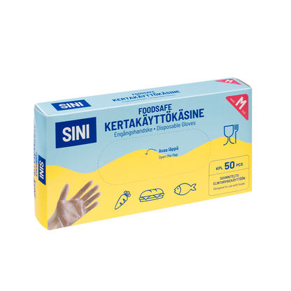 FoodSafe Disposable Gloves, 50 pc