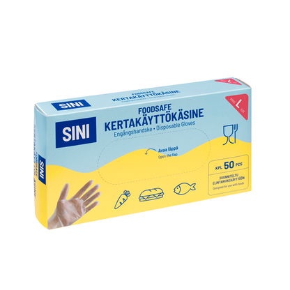 FoodSafe Disposable Gloves, 50 pc
