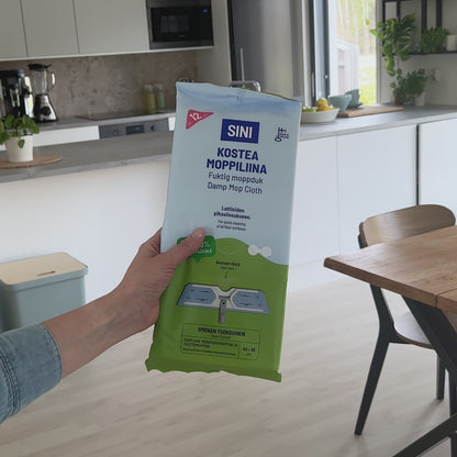 Fuktig moppduk, äppledoft, 12-pack